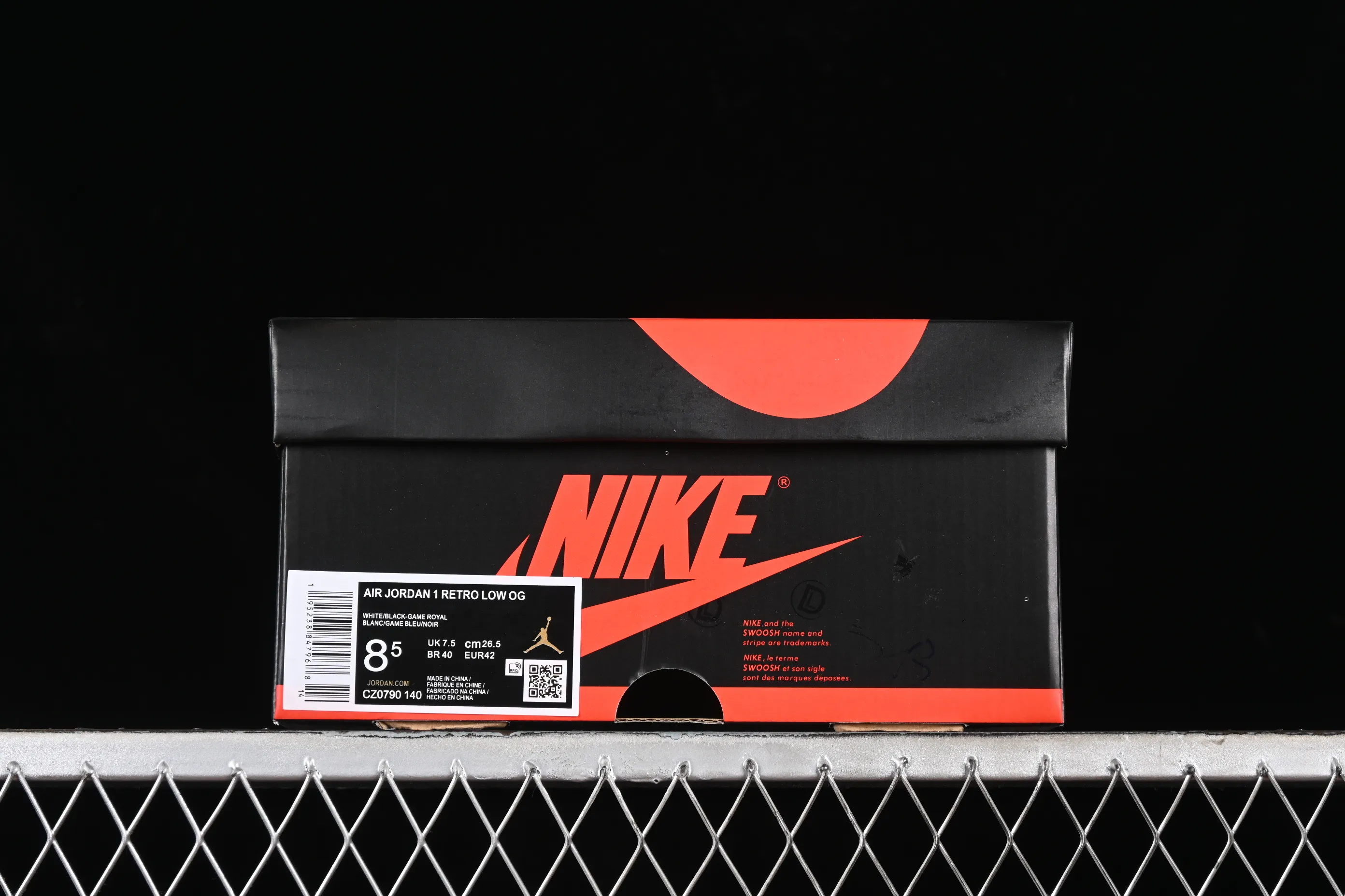 All categories Air Jordan Jordan series basketball shoes Air Jordan 1 Low Z version Air Jordan 1 Low AJ1 Joe 1 midnight blue low-top cultural casual sneakers CZ0790-140